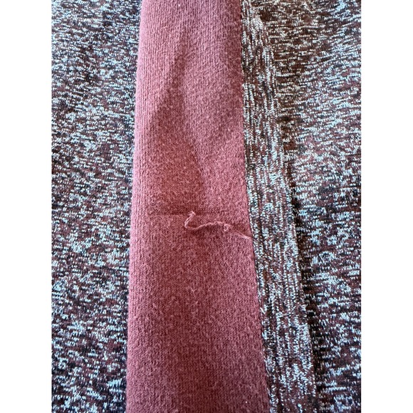 Ann Taylor‎ XS Marled Burgundy Open Front Cardigan Sweater Pockets - Picture 8 of 11